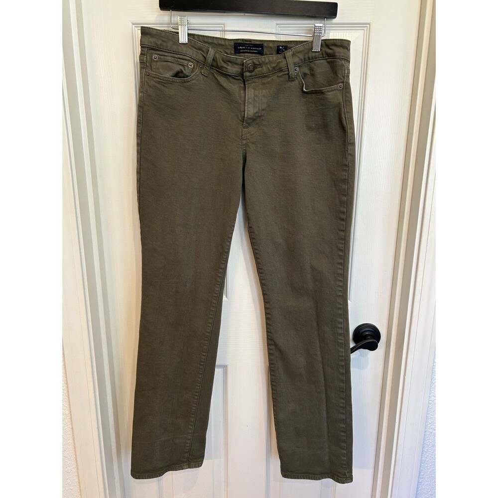 Lucky Brand Women’s Jeans 12/31 Regular Sweet Straight Olive Green